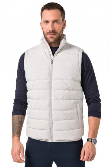 JP1880 846034 Gilet outdoor Beige gris - Vestes - Vestes Homme Grandes Tailles
