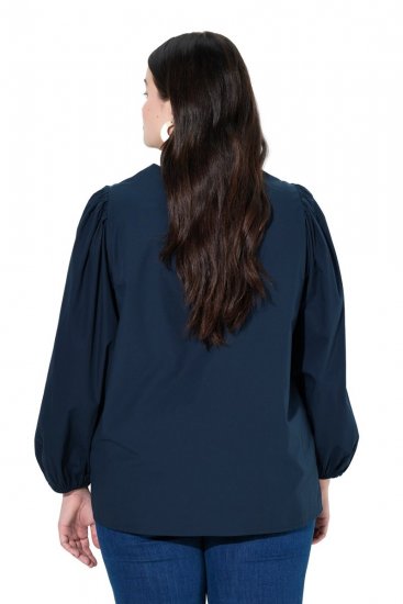 Ulla Popken 846197 Veste Bleu marine - Vestes - Vestes femme grande taille