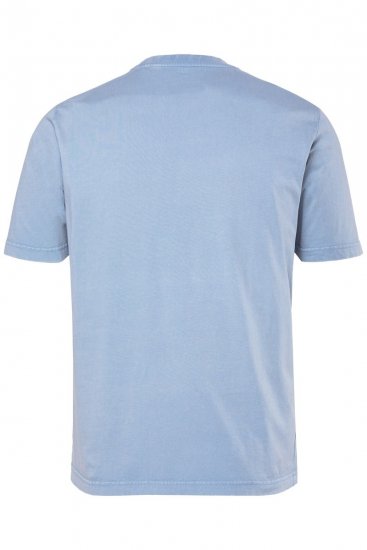 JP1880 846221 Rolling Stones Tongue T-shirt Bleu clair - T-shirts de groupes - T-shirts de groupes grande taille