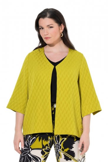 Ulla Popken 846339 Veste Vert olive - Vestes - Vestes femme grande taille