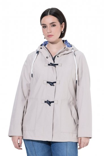 Ulla Popken 846853 Veste softshell Champagne - Vestes - Vestes femme grande taille
