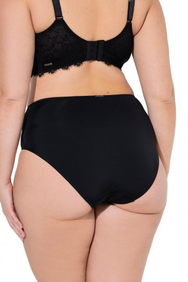 Ulla Popken 848693 Boxers en dentelle Noir - Culottes - 