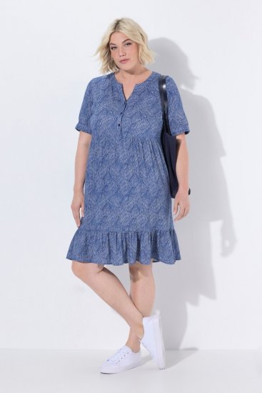 Ulla Popken 848724 Robe imprimée Multicolore - Robes - Robes pour toutes les tailles