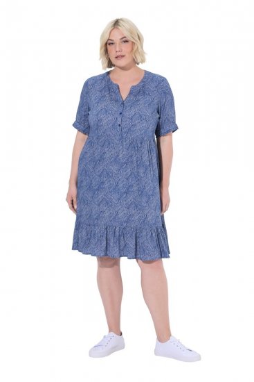 Ulla Popken 848724 Robe imprimée Multicolore - Robes - Robes pour toutes les tailles