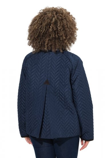 Ulla Popken 849111 Veste matelassée Bleu marine - Vestes - Vestes femme grande taille