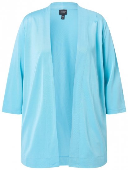 Ulla Popken 849620 Veste Bleu - Vestes - Vestes femme grande taille