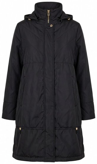 Ulla Popken 849908 Veste de pluie Bleu marine - Vestes - Vestes femme grande taille