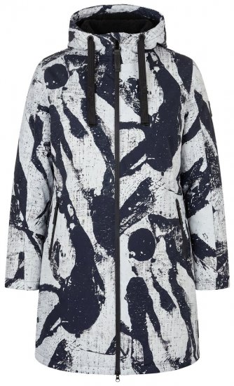 Ulla Popken 849984 Manteau technique Gris - Manteaux - Manteaux femme grande taille