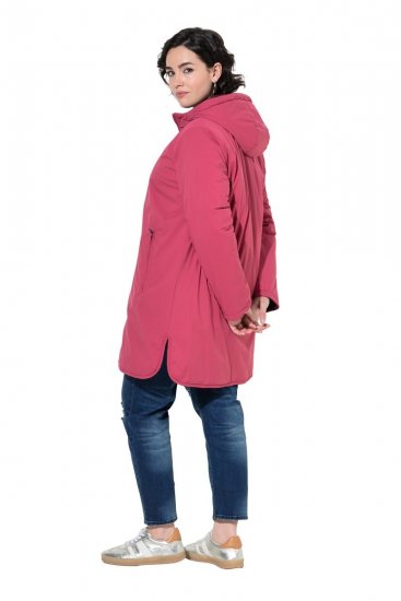 Ulla Popken 850361 Veste technique réversible HYPRAR Rose clair - Vestes - Vestes femme grande taille