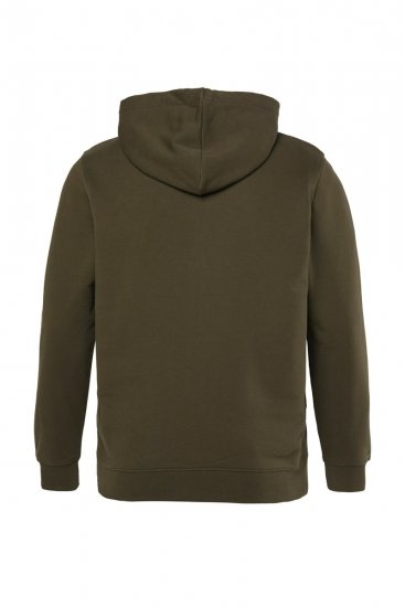 Men+ 375 Veste sweat à capuche Heritage Denim Vert kaki - Sweatshirts & hoodies - Sweatshirts/Hoodies grande taille homme