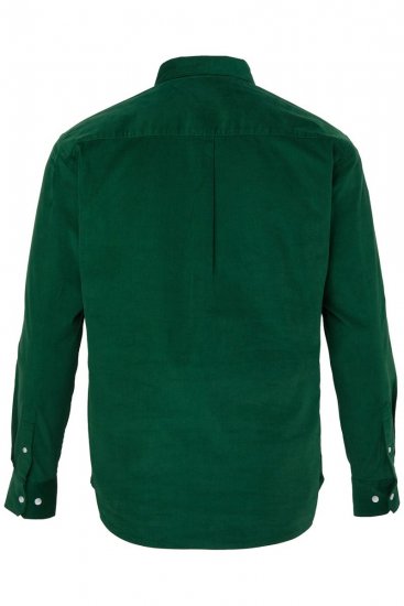 JP1880 850921 Chemise en velours côtelé manches longues Vert forêt TALL - TALL chemises - Chemises TALL grande longueur
