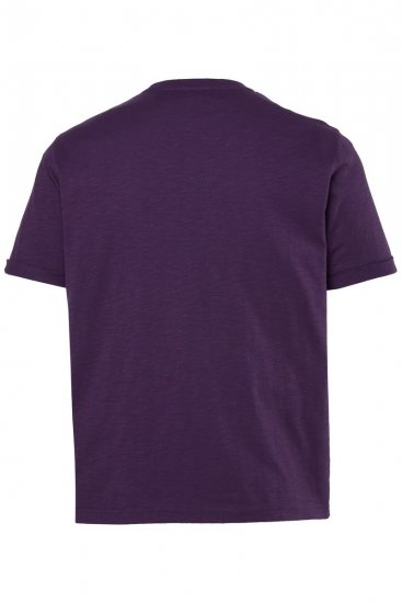 JP1880 850985 T-shirt à imprimé poitrine Violet foncé TALL - TALL T-shirts - T-Shirts pour Hommes Grands