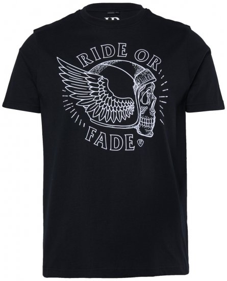 JP1880 851008 T-shirt à imprimé poitrine Noir TALL - TALL T-shirts - T-Shirts pour Hommes Grands