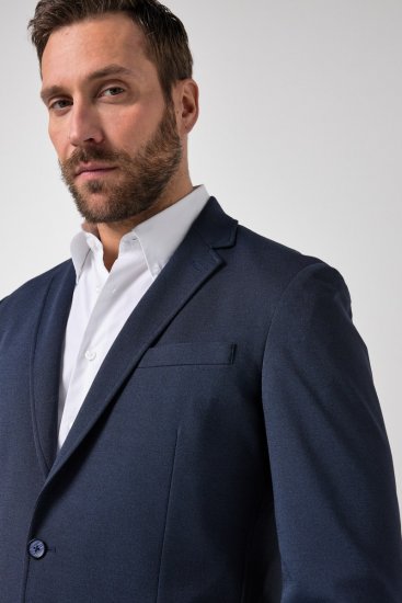 JP1880 851032 Blazer avec doublure partielle légère Bleu marine - Costumes - Costumes grandes tailles 