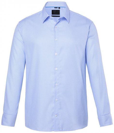 JP1880 851051 Chemise business sans repassage manches longues Bleu clair TALL - TALL chemises - Chemises TALL grande longueur