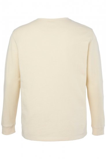 JP1880 851075 T-shirt henley manches longues Gris sable TALL - TALL T-shirts - T-Shirts pour Hommes Grands