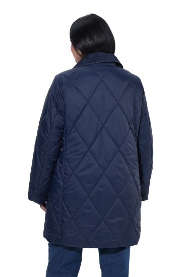 Ulla Popken 851123 Veste matelassée Bleu marine - Vestes - Vestes femme grande taille