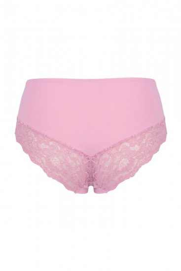 Ulla Popken 851165 Boxers en dentelle Rose - Culottes - 