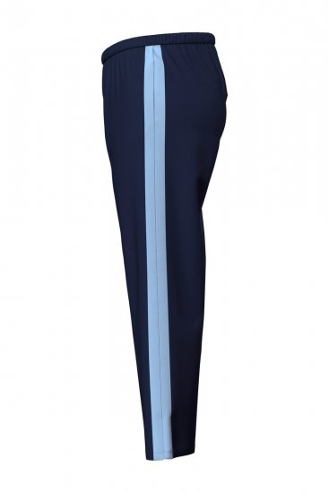 Ulla Popken 851245 Pyjama à rayures Bleu marine - Pyjamas/vêtements de détente - 