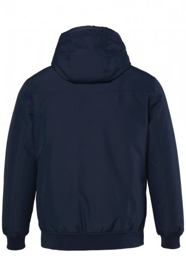 JP1880 851320 Veste à capuche et doublure chaude Bleu marine - Vestes - Vestes Homme Grandes Tailles