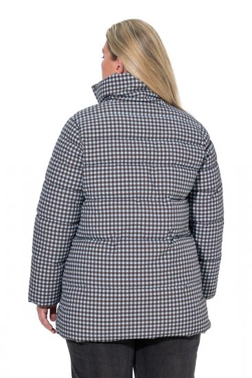 Ulla Popken 851438 Veste matelassée HYPRAR trapèze Vert foncé - Vestes - Vestes femme grande taille