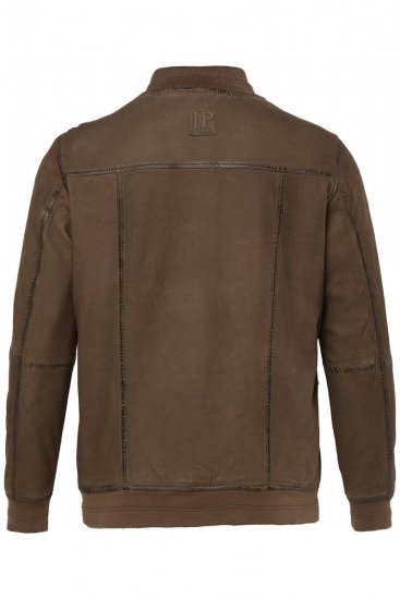 JP1880 851511 Veste en daim d'agneau Marron - Vestes - Vestes Homme Grandes Tailles