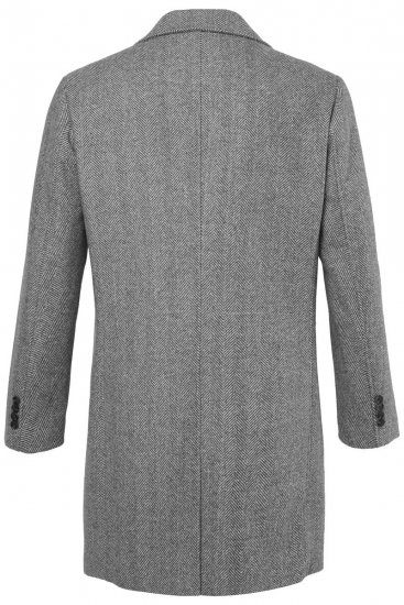 JP1880 851613 Croisé Manteau en laine Gris foncé - Vestes - Vestes Homme Grandes Tailles