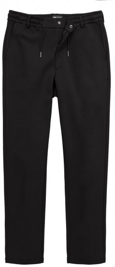 Men+ 663 Bilbao Flexlastic Pantalon en jersey à taille élastique Noir - Costumes - Costumes grandes tailles 