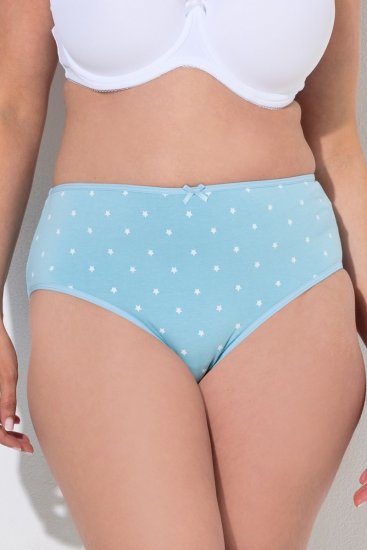 Ulla Popken 851714 Culottes à motifs lot de 5 Noir - Culottes - 