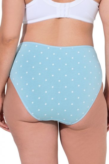 Ulla Popken 851714 Culottes à motifs lot de 5 Noir - Culottes - 
