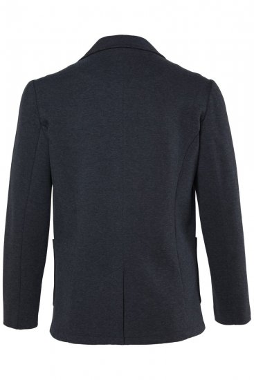 JP1880 Naples Flexnamic Blazer en jersey Gris foncé chiné - Costumes - Costumes grandes tailles 