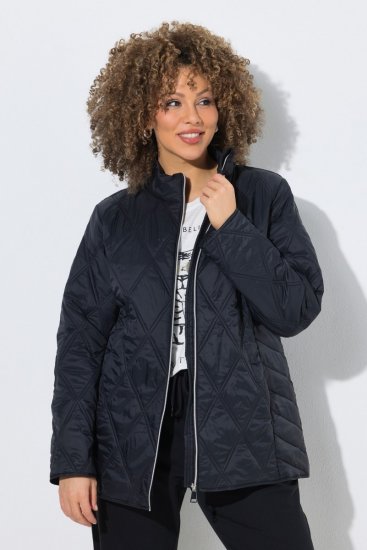 Ulla Popken 851777 Veste matelassée Noir - Vestes - Vestes femme grande taille