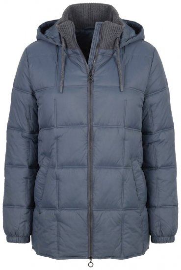 Ulla Popken 851791 Veste matelassée Bleu marine - Vestes - Vestes femme grande taille