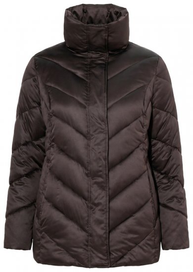 Ulla Popken 851799 Coupe-vent Marron - Vestes - Vestes femme grande taille