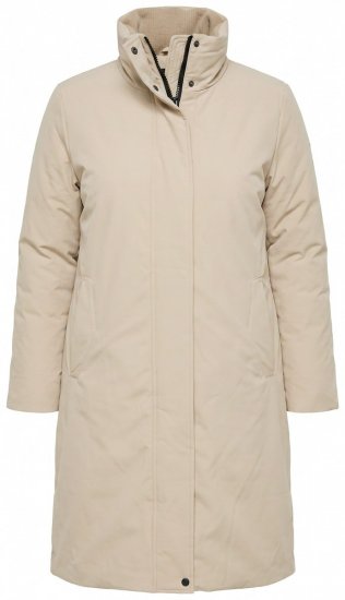 Ulla Popken 851811 Manteau matelassé Beige - Manteaux - Manteaux femme grande taille