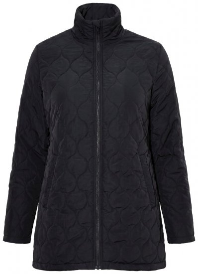 Ulla Popken 851831 Veste matelassée Noir - Vestes - Vestes femme grande taille