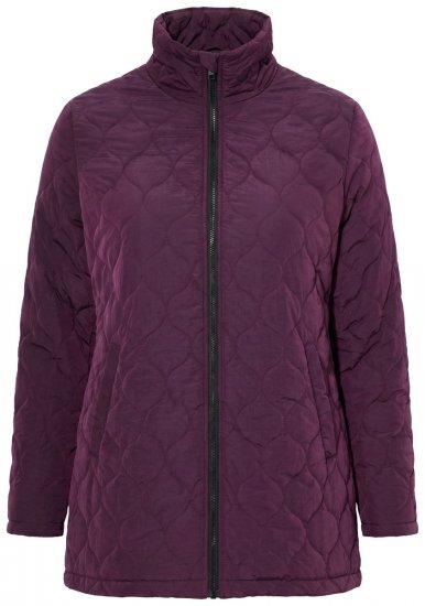 Ulla Popken 851831 Veste matelassée Marron - Vestes - Vestes femme grande taille