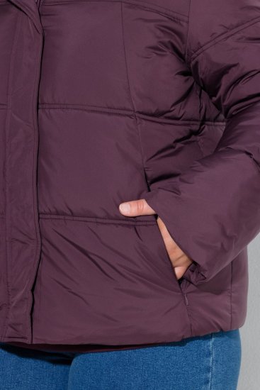 Ulla Popken 851832 Veste matelassée Marron - Vestes - Vestes femme grande taille