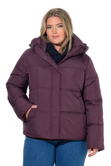 Ulla Popken 851832 Veste matelassée Marron - Vestes - Vestes femme grande taille