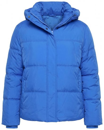 Ulla Popken 851832 Veste matelassée Pétrole - Vestes - Vestes femme grande taille