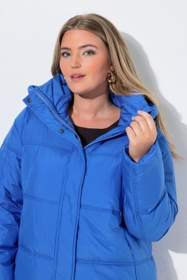 Ulla Popken 851832 Veste matelassée Pétrole - Vestes - Vestes femme grande taille