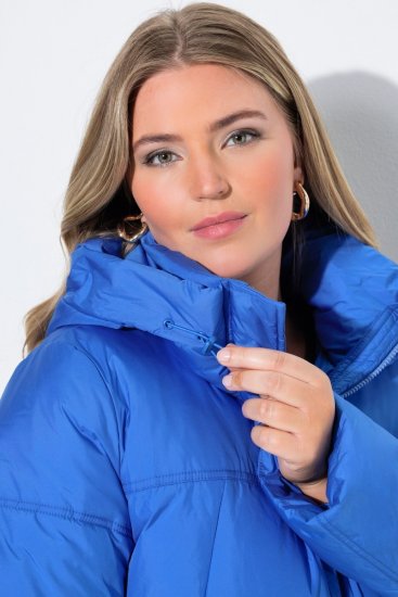 Ulla Popken 851832 Veste matelassée Pétrole - Vestes - Vestes femme grande taille