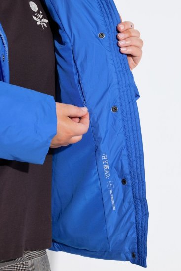 Ulla Popken 851832 Veste matelassée Pétrole - Vestes - Vestes femme grande taille