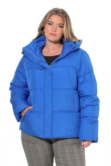 Ulla Popken 851832 Veste matelassée Pétrole - Vestes - Vestes femme grande taille