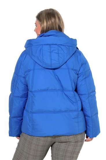 Ulla Popken 851832 Veste matelassée Pétrole - Vestes - Vestes femme grande taille