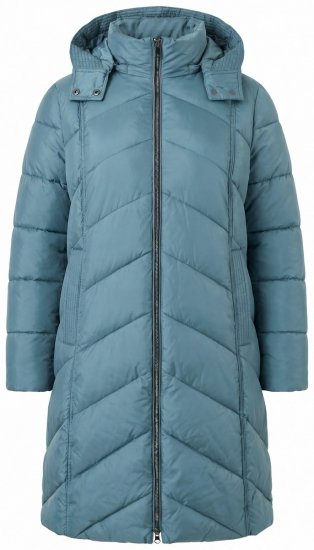Ulla Popken 851842 Manteau matelassé Kaki - Manteaux - Manteaux femme grande taille
