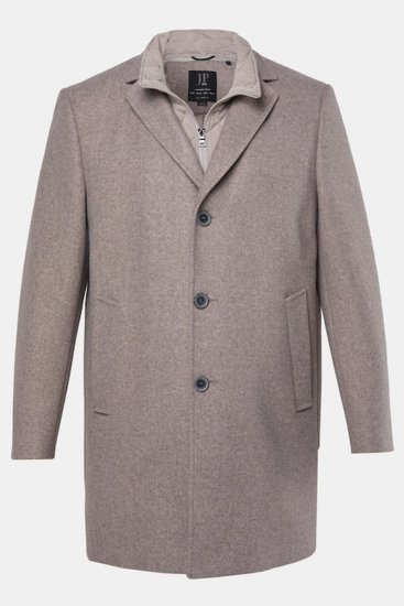 JP1880 851999 Business Manteau en laine Beige - Vestes - Vestes Homme Grandes Tailles