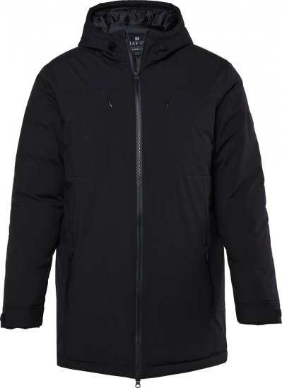 Jay-Pi 852164 Matelassée veste fonctionnelle Noir - Vestes - Vestes Homme Grandes Tailles