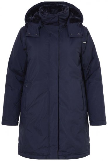 Ulla Popken 852386 Veste technique Bleu marine - Vestes - Vestes femme grande taille