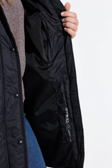 Ulla Popken 852413 Veste matelassée Noir - Vestes - Vestes femme grande taille